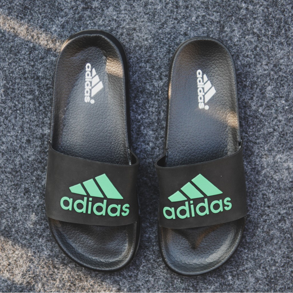 BISA COD!!!adidas  Black | Slippers | Sandal Pria/sansal slide terhits