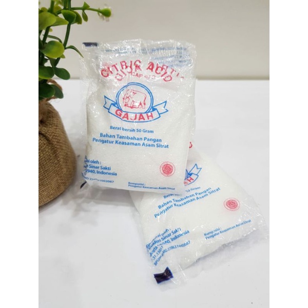 Citric / Citrun / Asam Sitrat / Acid Pembersih, Penambah Rasa Segar Makanan