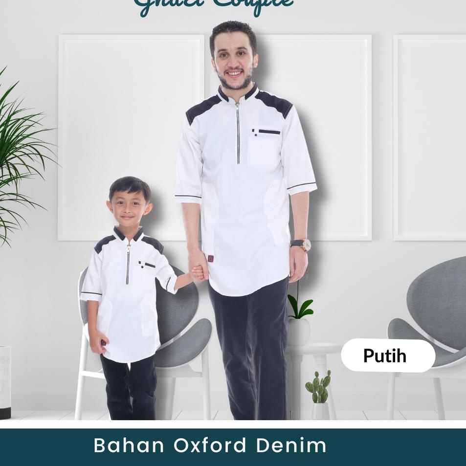 Koko Couple Ayah dan Anak Kemeja Couple Ayah dan Anak Baju Koko Couple Ayah Anak Laki Laki Baju Koko