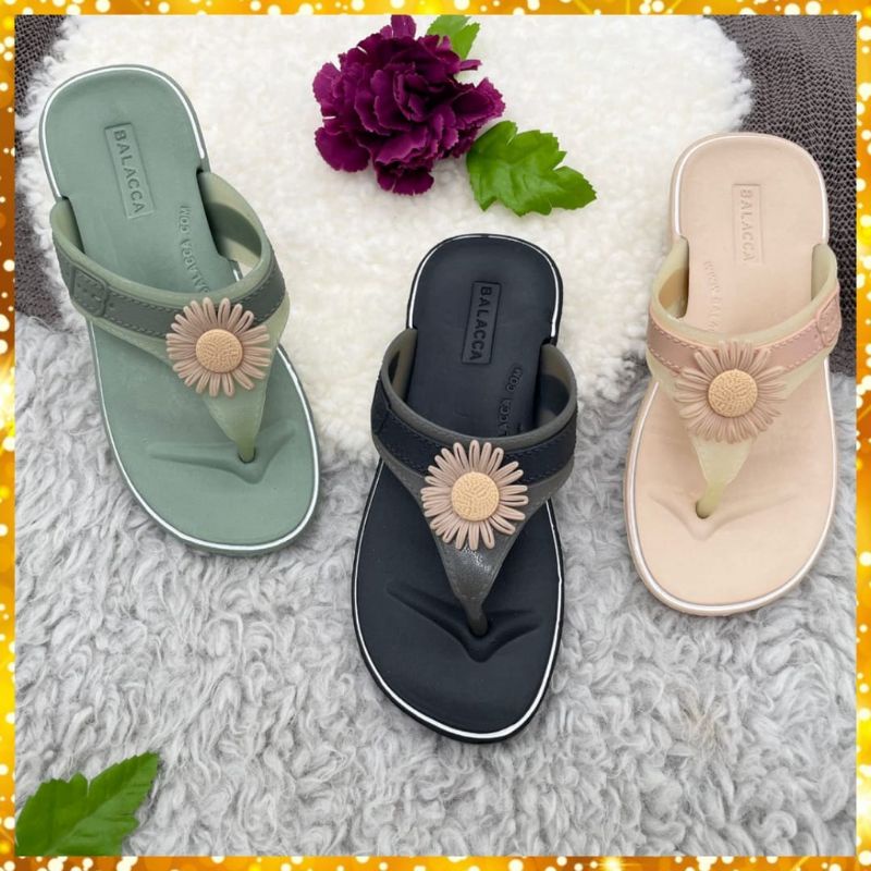 Sandal Jepit Wanita Dewasa/Anak Bahan Karet 007K 007T 007 Size 24 25 26 27 28 29 30 31 32 33 34 35 36 37 38 39 40