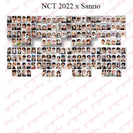 [PO / SET] 127 DREAM SANRIO NSYA PHOTOCARD FAN MADE UNOFFICIAL YANGPASHOP HAECHAN JOHNNY DOYOUNG NCT