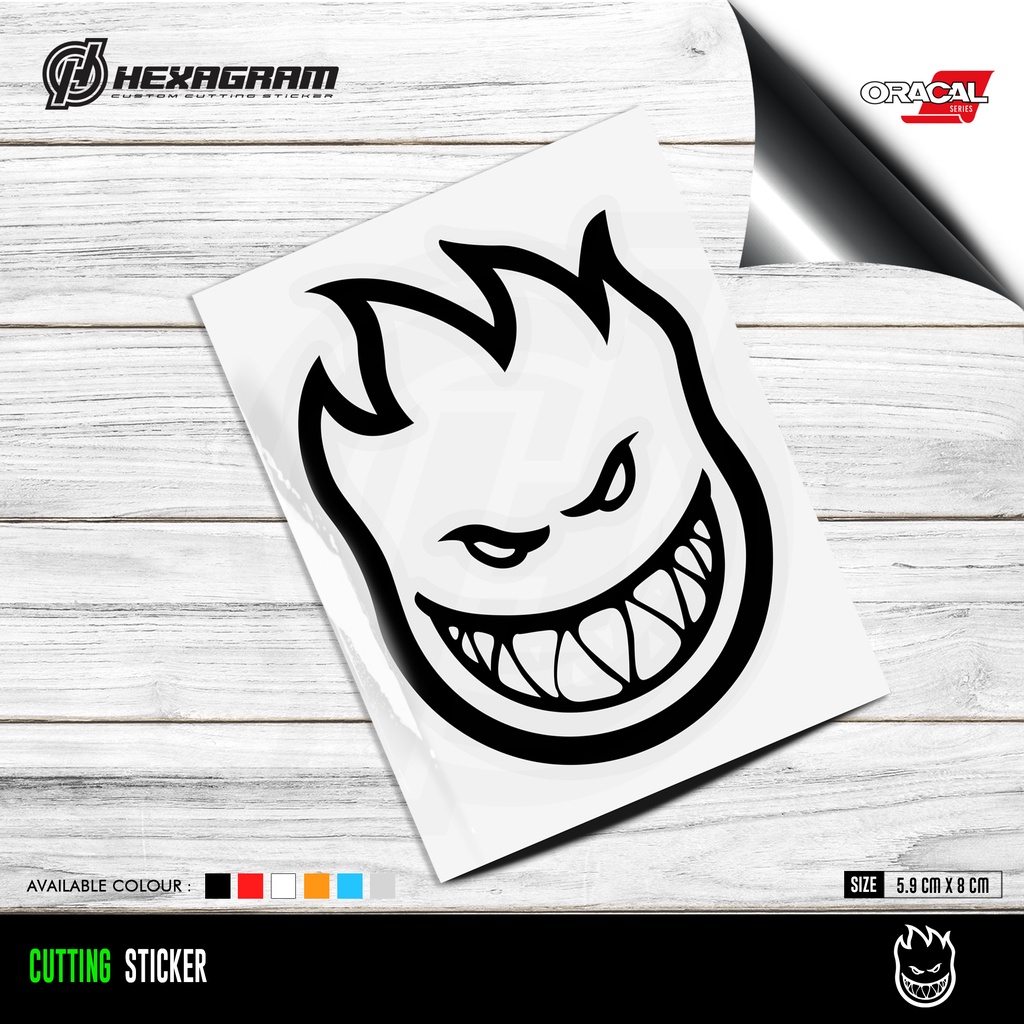 Cutting Sticker Spitfire Logo | Stiker Cutting Spitfire | Spitfire
