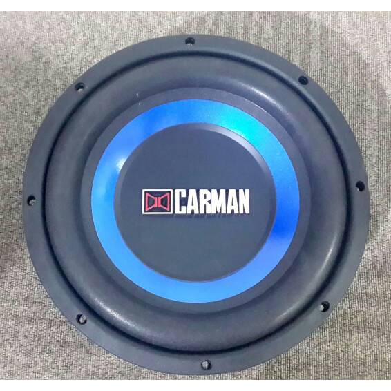 SPEAKER 10 INCH SUBWOOFER CARMAN DOUBLE COIL ( ORIGINAL ASLI )