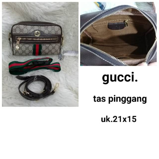 Tas pinggang / gucci / selempang / tas wanita / tas pria / simple / murah