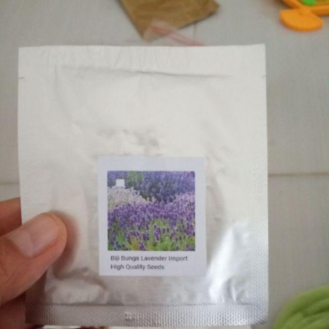 Biji Bunga Lavender Import High Quality Seeds