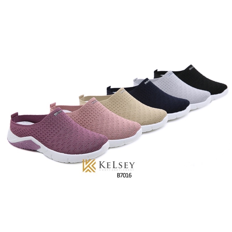 (GRATIS ALAS KAKI) Nicole Sandals Wedges Flyknit Shoes Wanita / Sandal Wanita Kelsey B7016