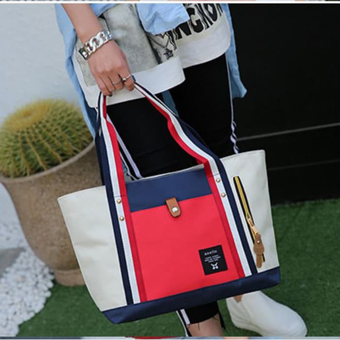 POPULER    MK124 TAS TOTE BAG ANELLO IMPORT FASHION TREND  BACKPACK