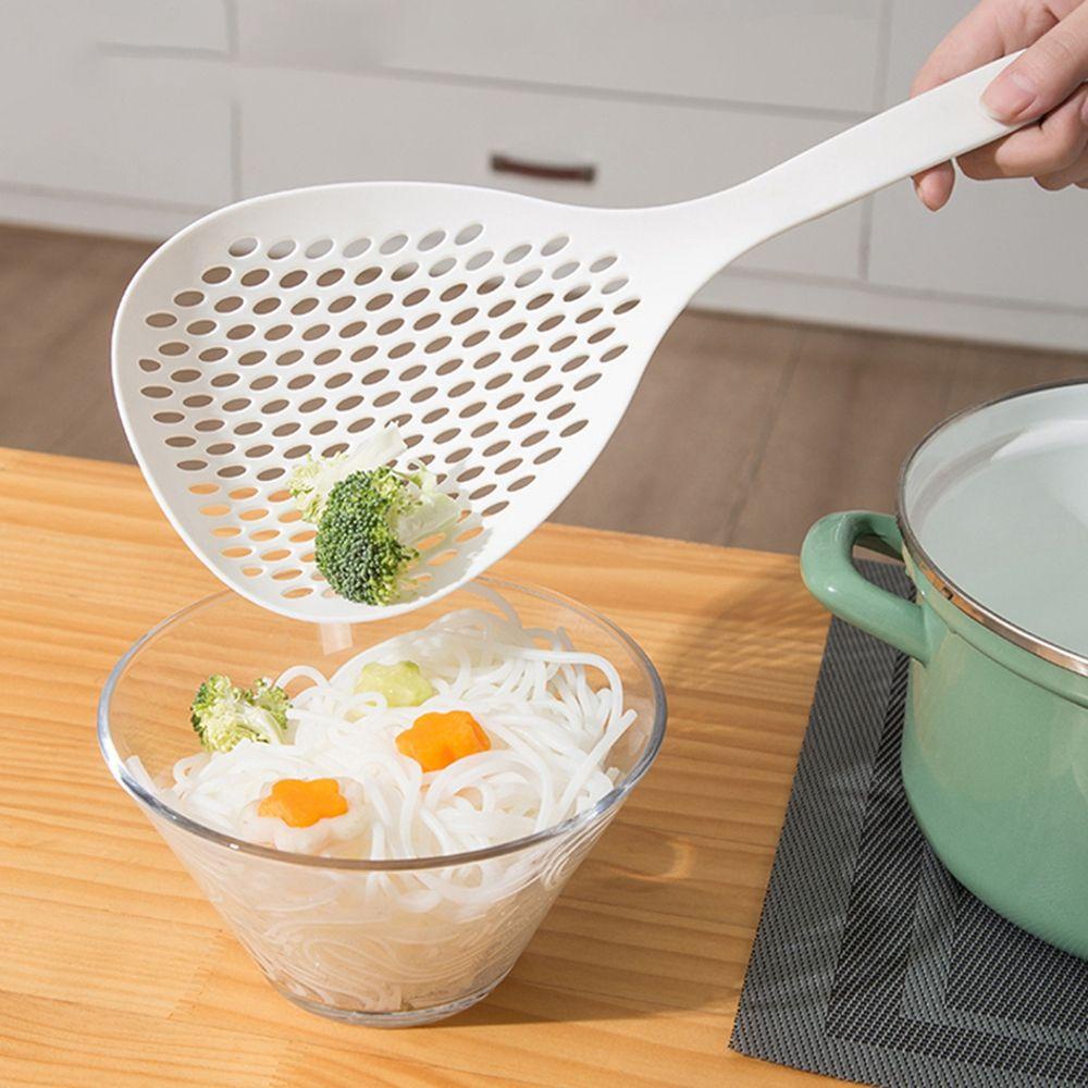 [Elegan] Colander Scoop Gaya Jepang Bahan Ramah Lingkungan Peralatan Masak Sayuran Colander Besar Ikan Alat Dapur