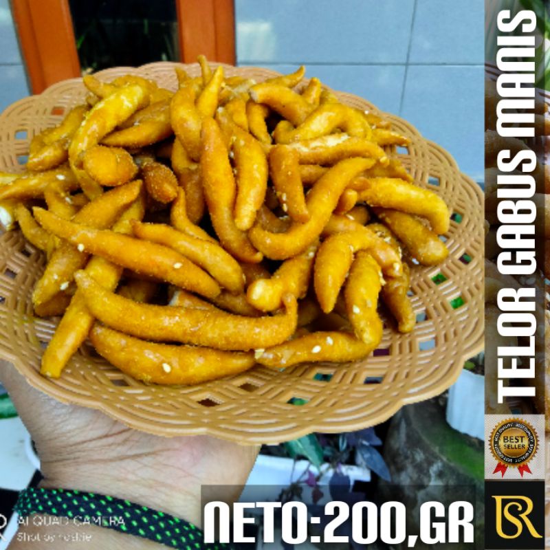 

cemilan telor gabus manis gula merah 250gr