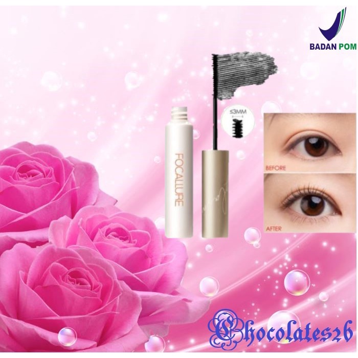 [ BPOM RI ]  Focallure Longlash Waterproof Mascara FA169