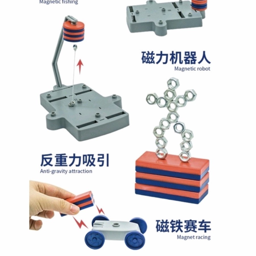 12in1 Stem Magnet Science Toy - Mainan Edukasi