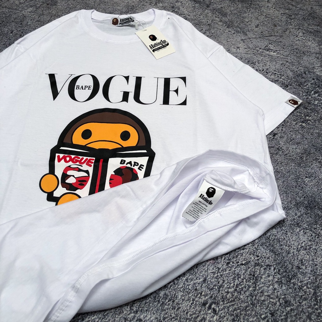 BAJU KAOS TSHIRT VOGUE UNISEX COMBAD 30S