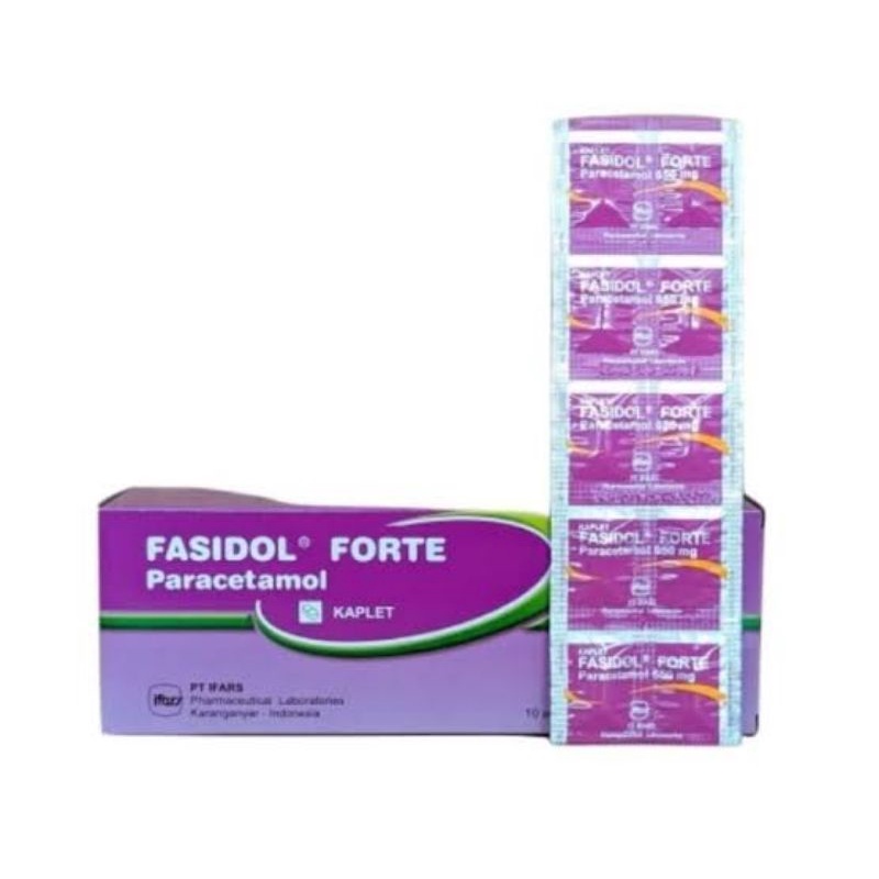 Fasidol Forte Tablet/ Obat Penurun Demam/ Sakit kepala/ Sakit Gigi