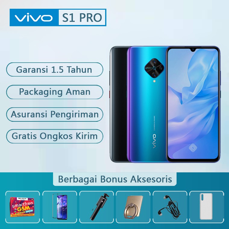 vivo S1 pro ram 8gb rom 128gb Garansi Resmi BNIB New 2020 | Shopee