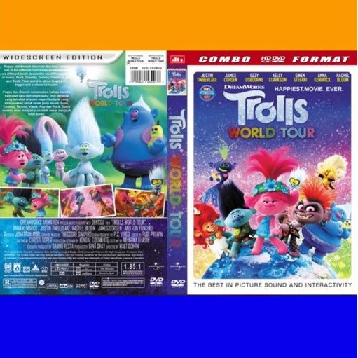 Jual kaset film karton trolls world tour | Shopee Indonesia