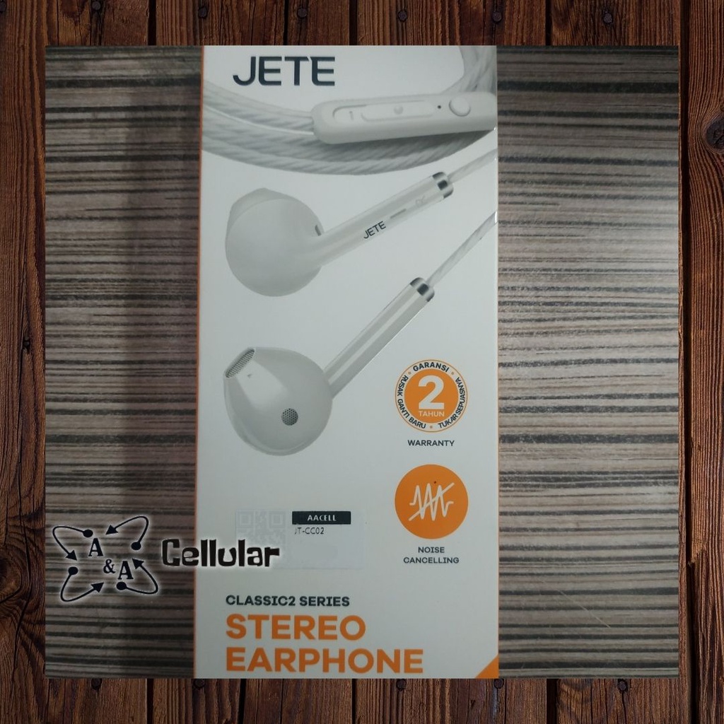 JETE Headset Classic 2 Super Bass Handsfree Stereo