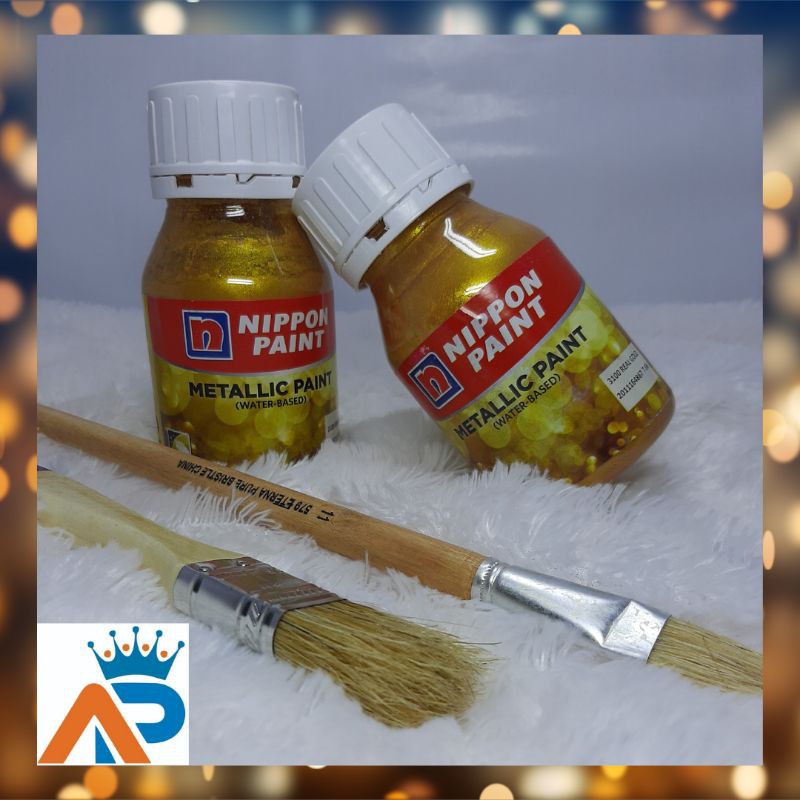 

Nippont Metalic Paint Real Gold 300ml