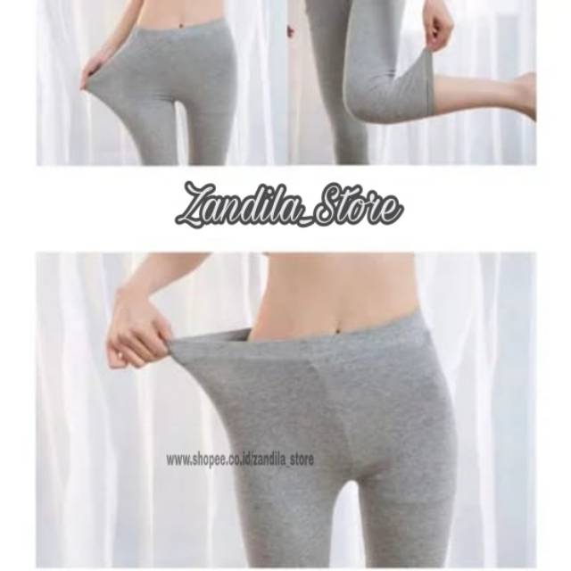 TERMURAH 8.8 Legging Pendek Bahan Kaos 3/4 AR-RAHMAN