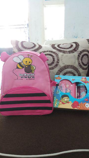 [sale]afra Kids Kotak Makan Lunchset Tempat Bekal Anak- Kotak Makan Anak Perempuan