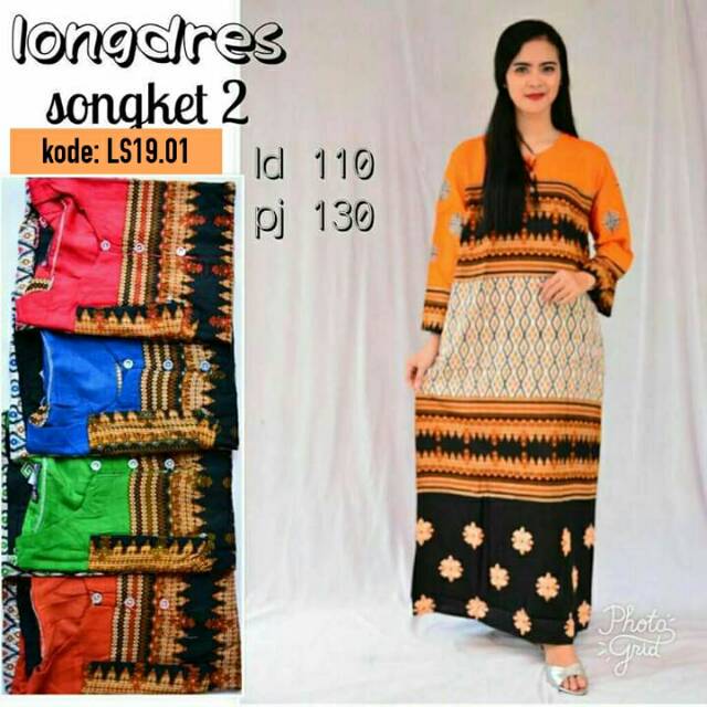 Longdress batik | Longdress murah | grosir longdress