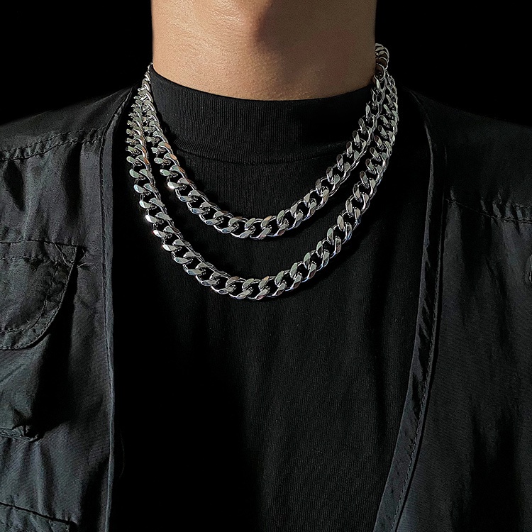 Titanium Steel Necklace Accessories Hip-hop Street Hipster Versatile