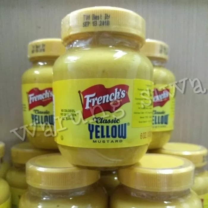 

french's classic yellow mustard 6 0z btl ( 170 gram)