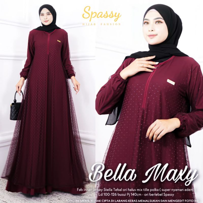 BELLA DRESS JUMBO STELLA JERSEY ORIGINAL BY SPASSY