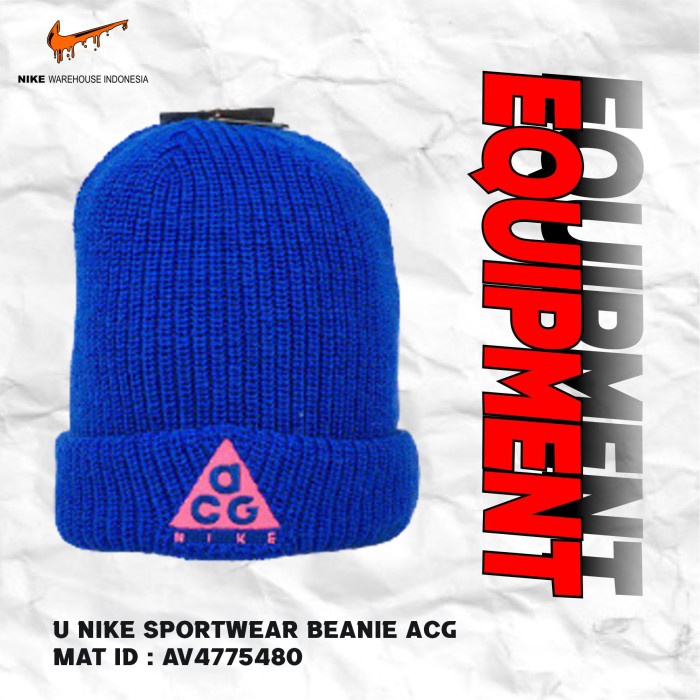 READY Ori Original Topi Kupluk Nike / U NSW BEANIE ACG / AV4775480