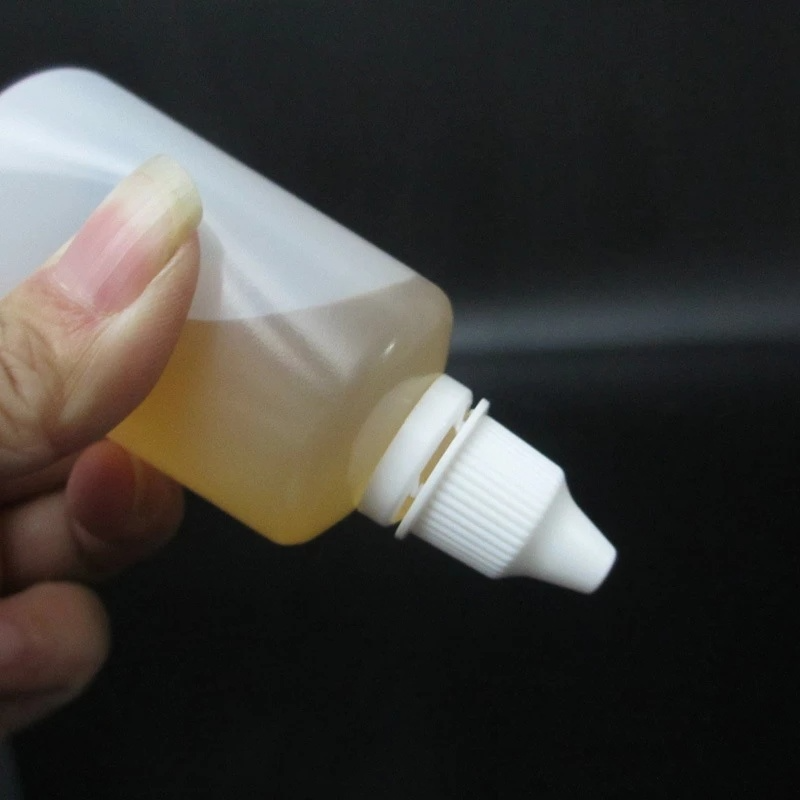 1pc Botol Plastik PE Kosong 5Ml - 100Ml Dengan Tutup Ulir Untuk Lem Cair / Minyak