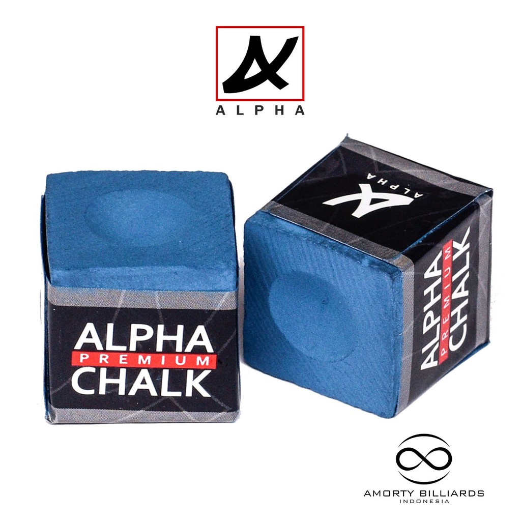 ALPHA CHALK BIRU (144 PCS)