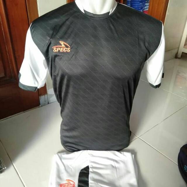 Setelan Futsal SPECS Raglan HITAM PUTIH