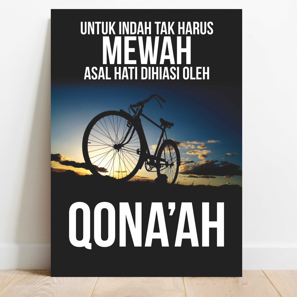 Hiasan dekorasi dinding aesthetic quotes islami