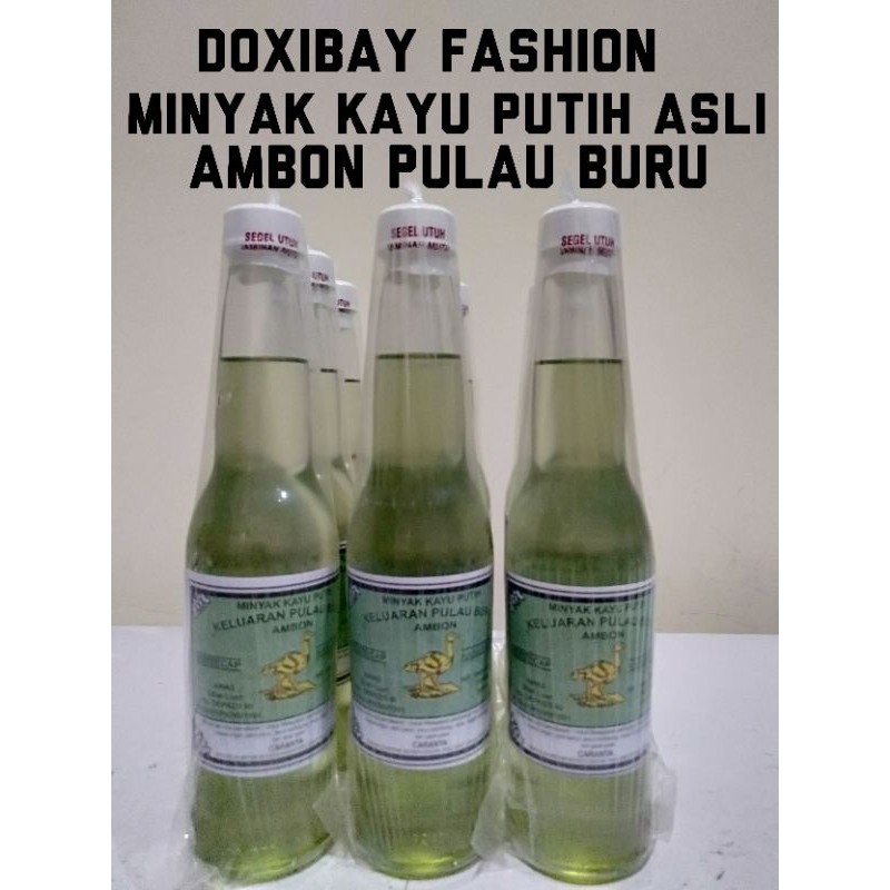 Minyak Kayu Putih Asli Original Pulau Buru Ambon Maluku tutup putih produk kesehatan