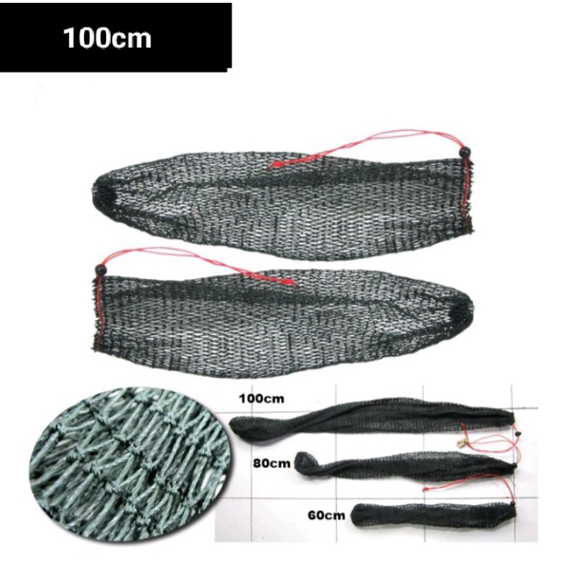 Kepis Karamba Tempat Ikan Bahan Pe D6 Sangat Kuat Panjang 100cm