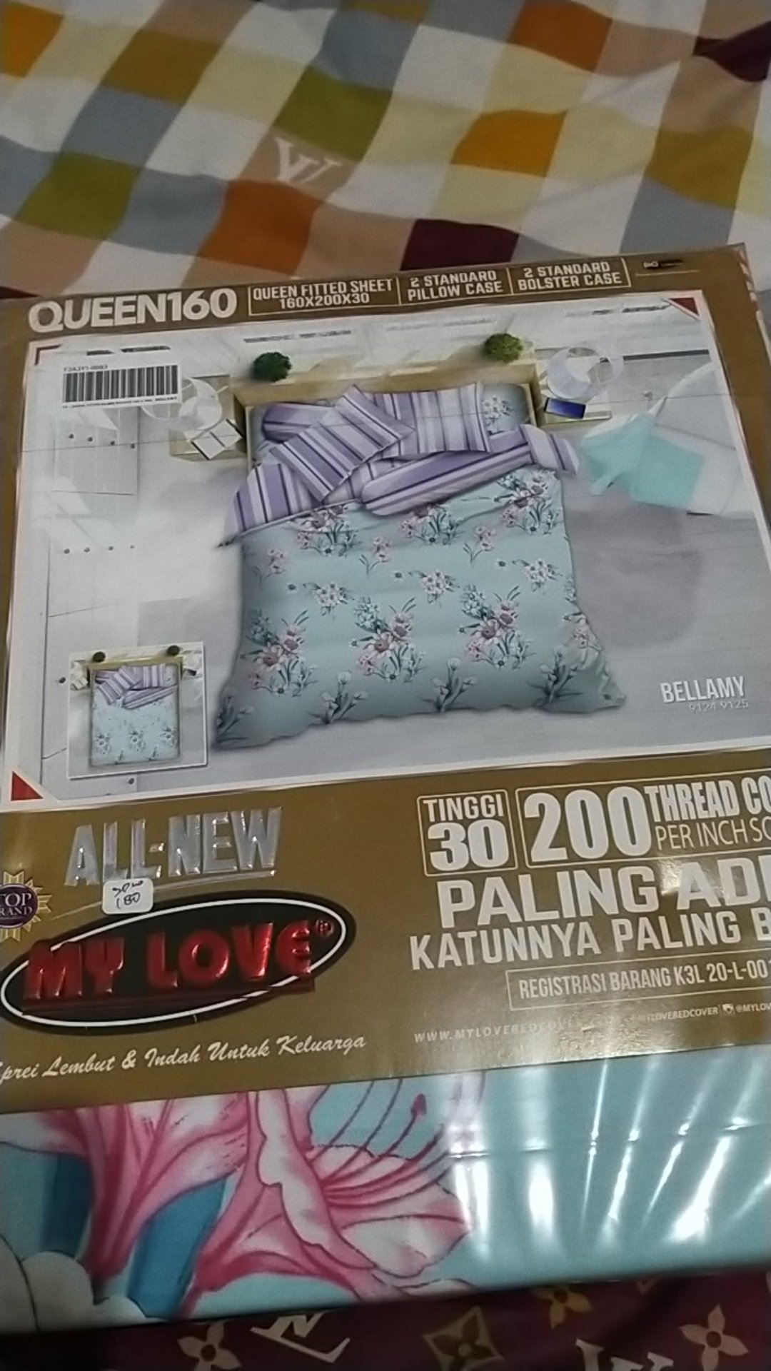 [ New Edition ] Sprei My Love Fitted ( Tidak Rumbai ) - Variasi Forest, Mabel, Belamy, Luisa