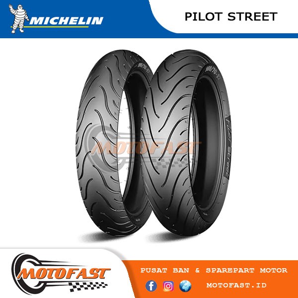 BAN MOTOR MICHELIN 140/70-17 PILOT STREET RR R25 NINJA250R CBR250RR