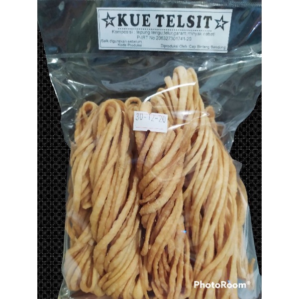 

Jajanan asin telsit /makanan bandung /kue jadul