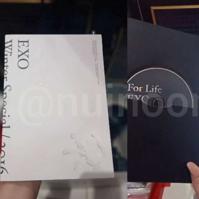 ALBUM/PC/POSTCARD EXO FOR LIFE