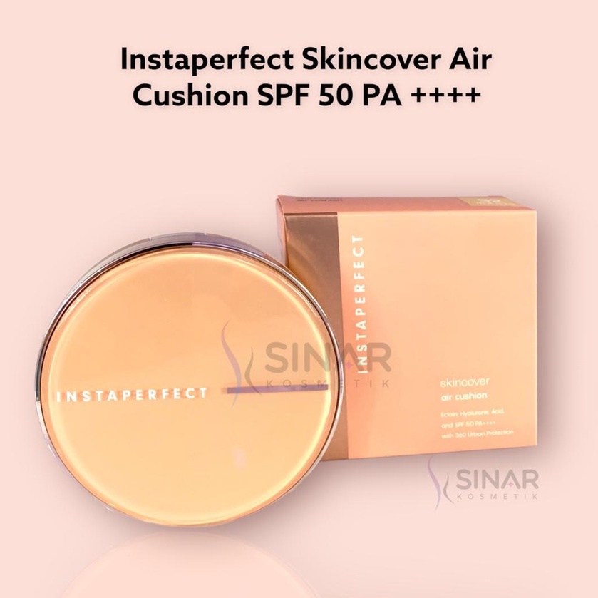 ✦SINAR✦ Wardah Instaperfect Skincover Air Cushion SPF 50 PA ++++