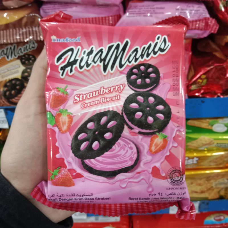 

Yummer l Snack camilan Inafood Strawberry Cream Biskuit