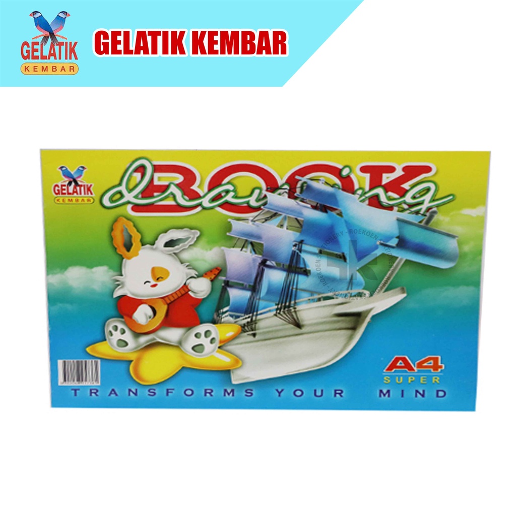 Buku Gambar A4 Gelatik-1