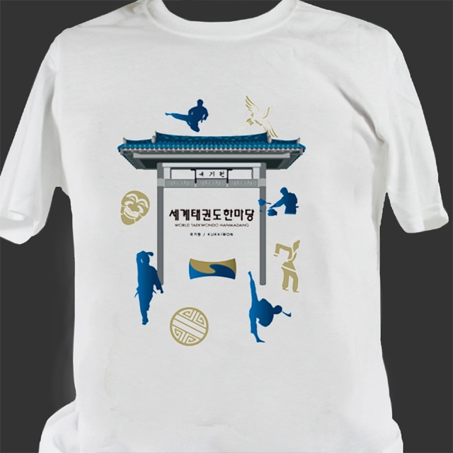 Kaos KUKKIWON Taekwondo Headquarters Tshirt Unisex