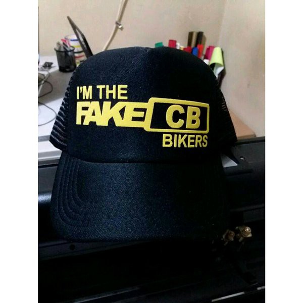 TOPI TRUCKER FAKE CB