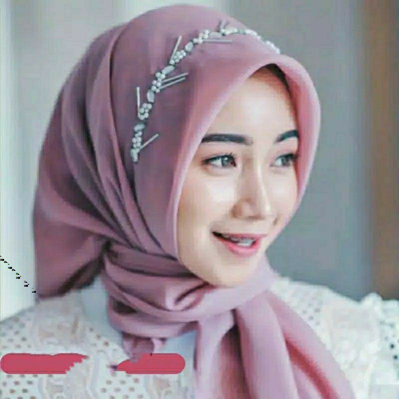 SEGI EMPAT Bellasquare BANDO payet /Jilbab Segiempat Bella Square  Payet-1