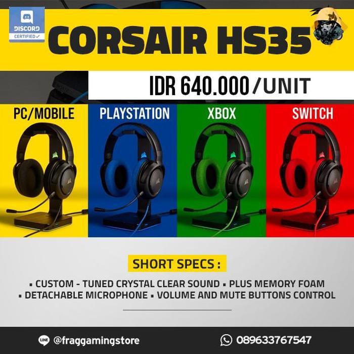 corsair hs35 pc