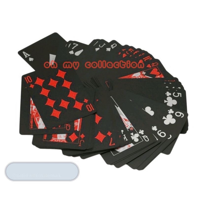 [COD] PROMO!!!!! Kartu Remi Plastik Anti Air Kartu Remi Waterproof Poker Blackjack Card