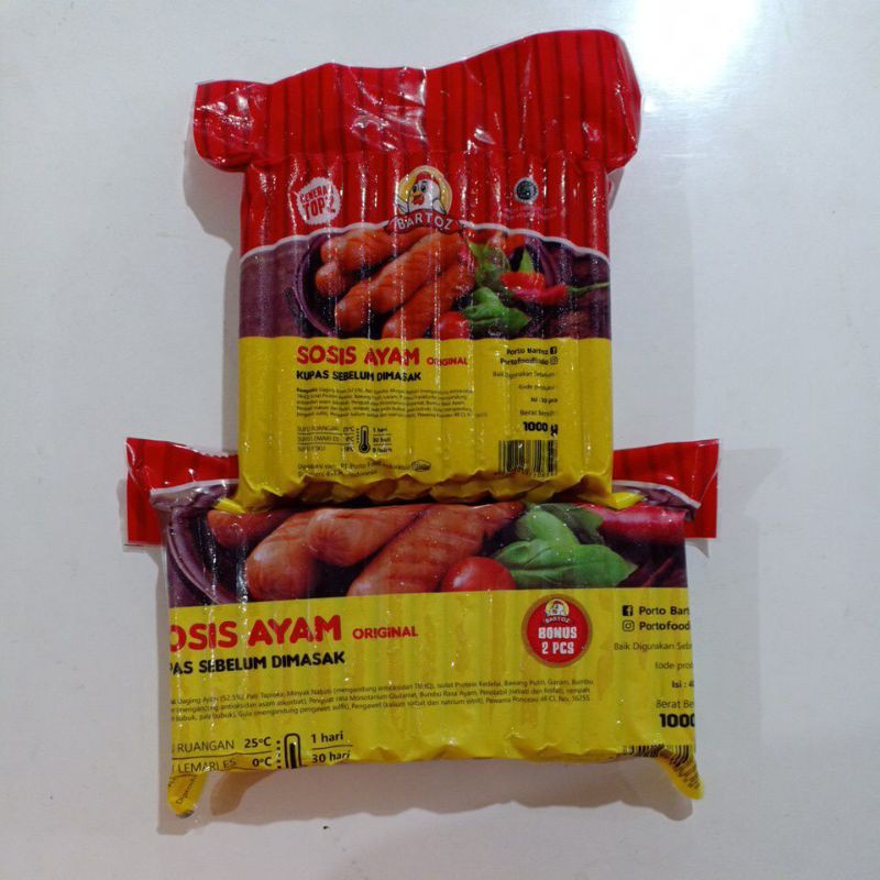 

BARTOZ sosis ayam 1kg