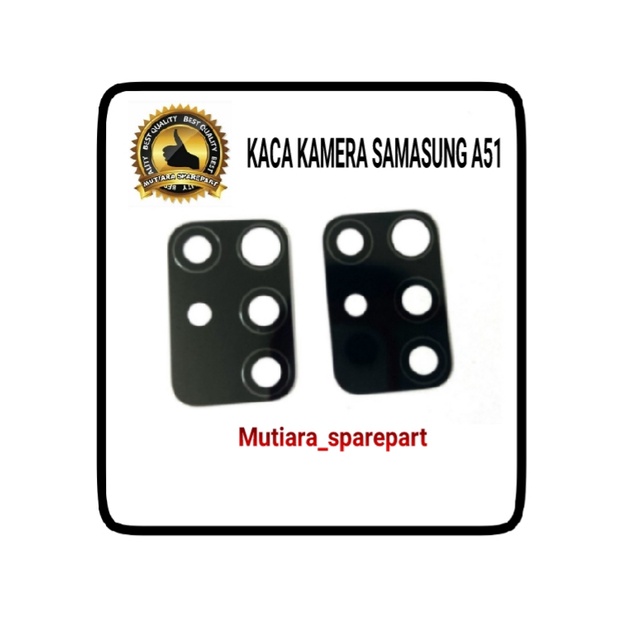 KACA KAMERA LENSA KAMERA BELAKANG SAMSUNG A51