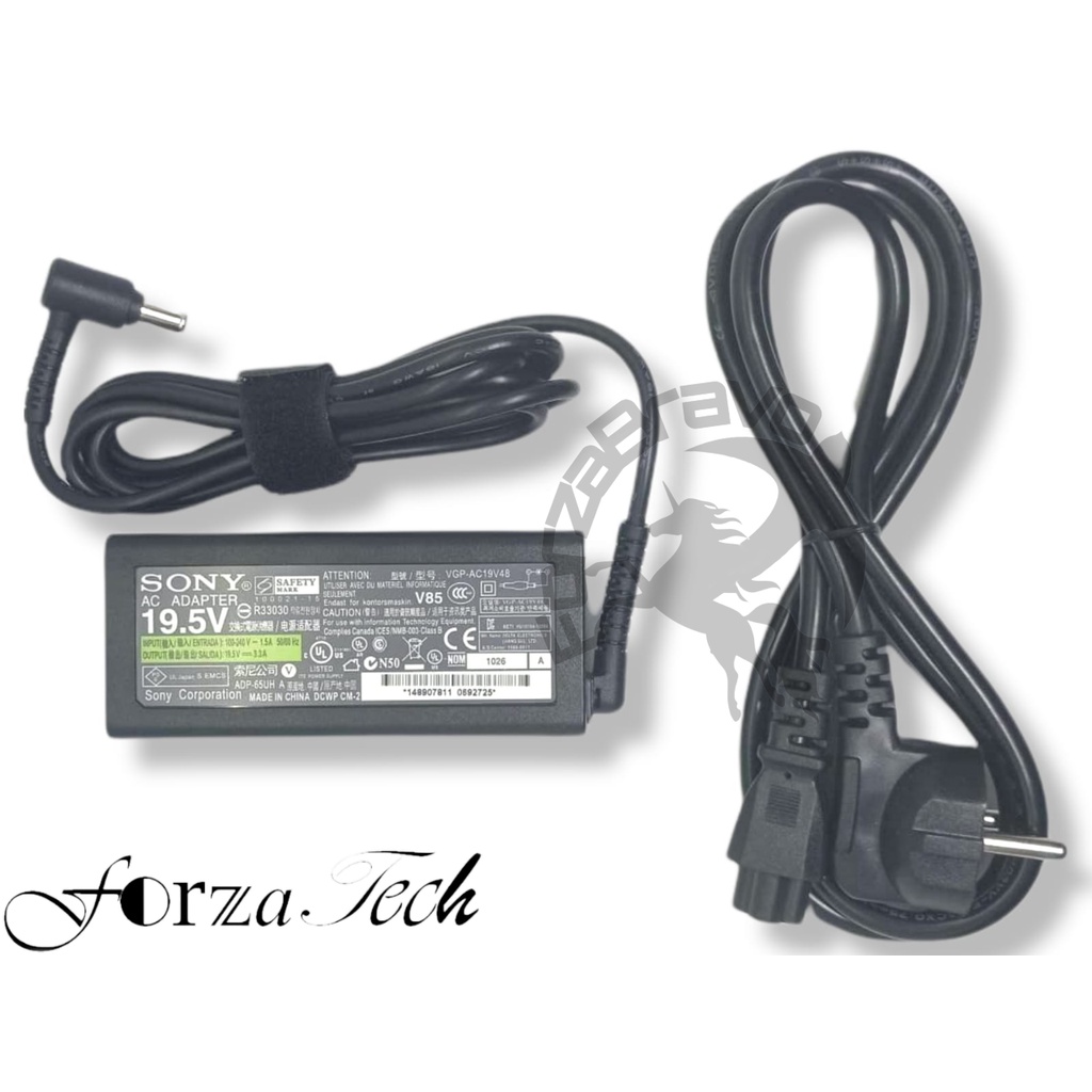 Adaptor SONY VAIO SVF15N28PGS Fit15A Flip PC Series Sony Laptop Charger 19.5V 65W
