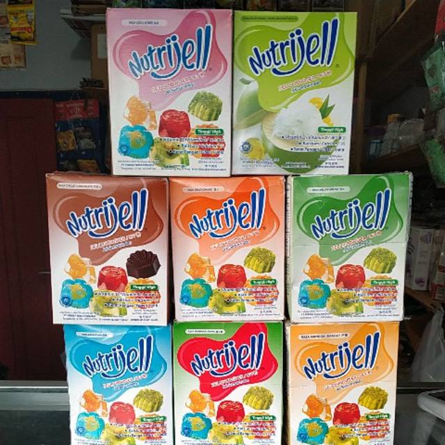 

NUTRIJELL Besar varian rasa 15gr dan Coklat 30gr